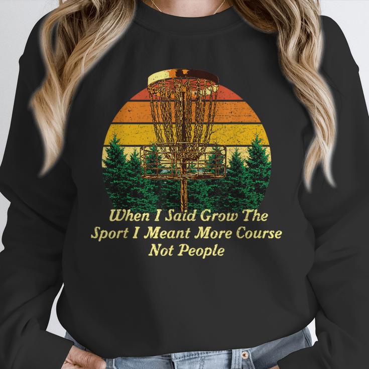 More Course Not People Disc Golf Introvert Golfer Antisocial Unisex Sweatshirt More Course Not People Disc Golf Introvert Golfer Antisocial Unisex Sweatshirt