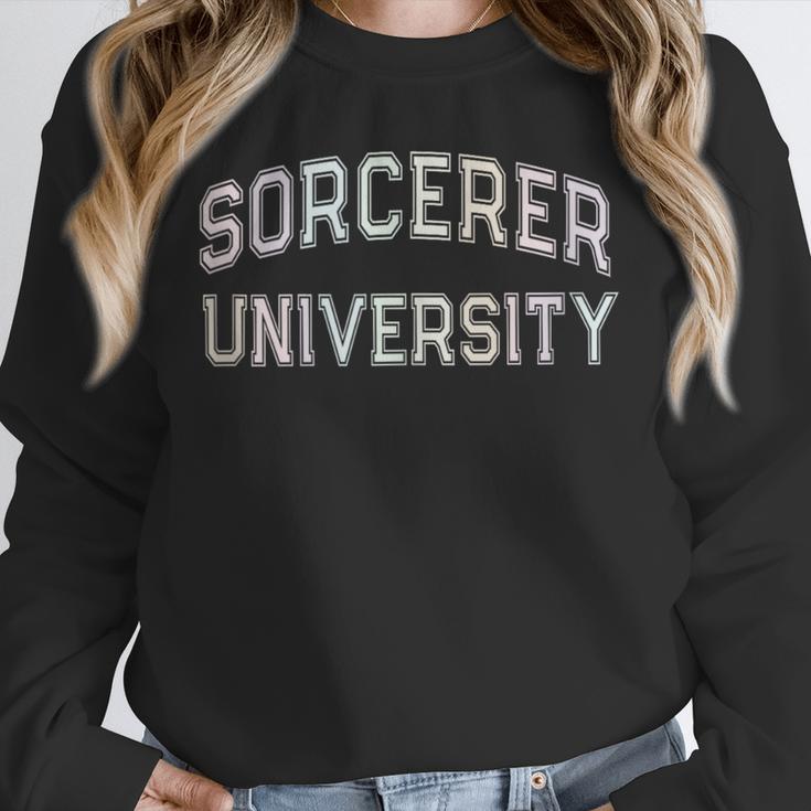 Crazy Sarcastic SORCERER UNIVERSITY Introvert Anti Social Unisex Sweatshirt