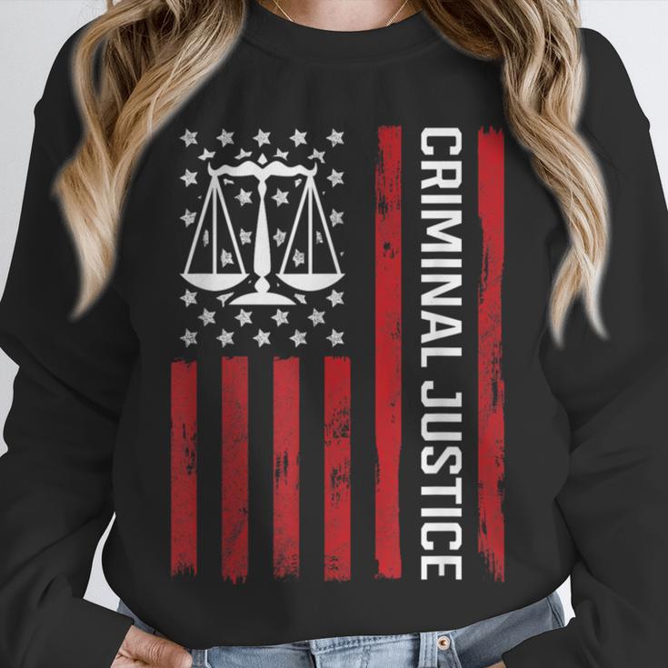 Criminal Justice Major College Student Graduate Graduation Unisex Sweatshirt