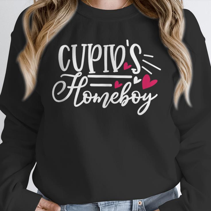 Cupid's Homebody Introvert Valentine's Day Home Unisex Sweatshirt Cupid's Homebody Introvert Valentine's Day Home Unisex Sweatshirt