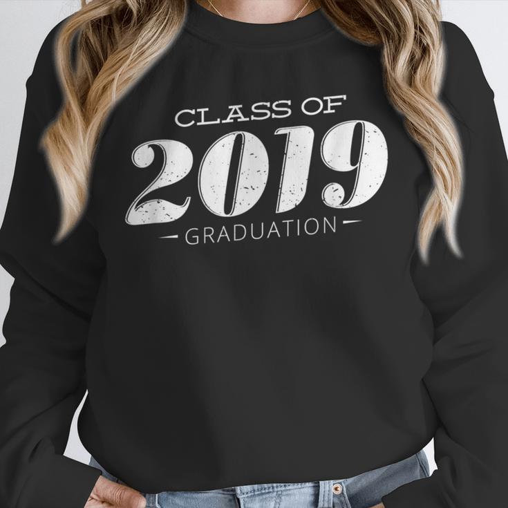 Cute Class Of 2019 Distressed Senior Graduation 2019 Unisex Sweatshirt