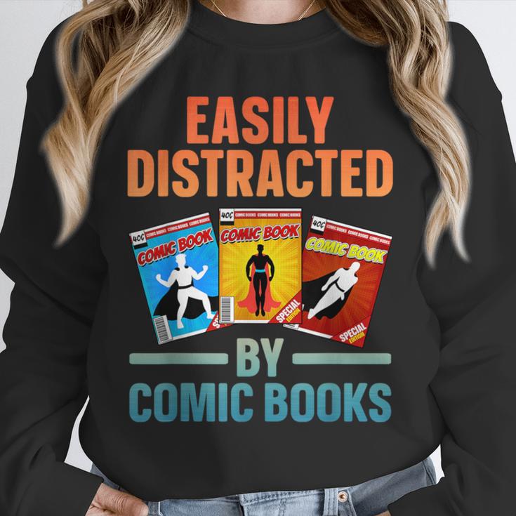 Cute Comic Book For Men Women Comic Book Collector Unisex Sweatshirt