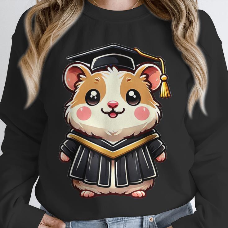 Cute Hamster Graduation Unisex Sweatshirt