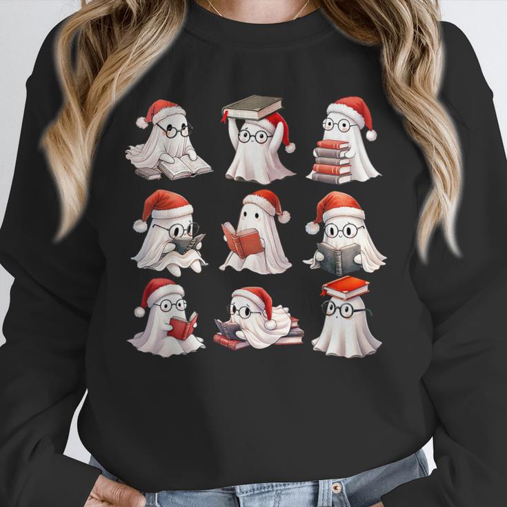 Cute Read More Booooooks Ghost Read More Books Christmas Unisex Sweatshirt Cute Read More Booooooks Ghost Read More Books Christmas Unisex Sweatshirt