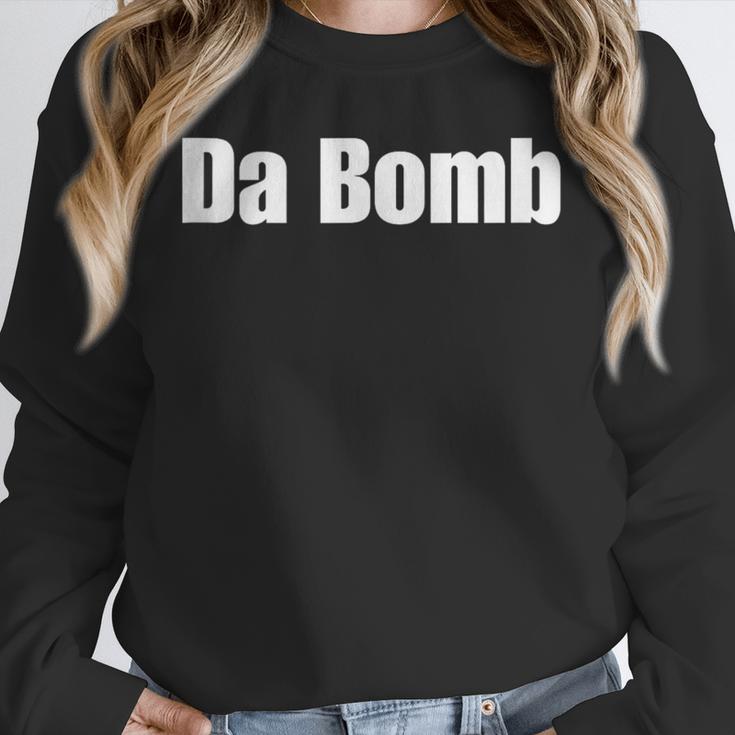 Da Bomb 90s Nostalgia Quote Unisex Sweatshirt