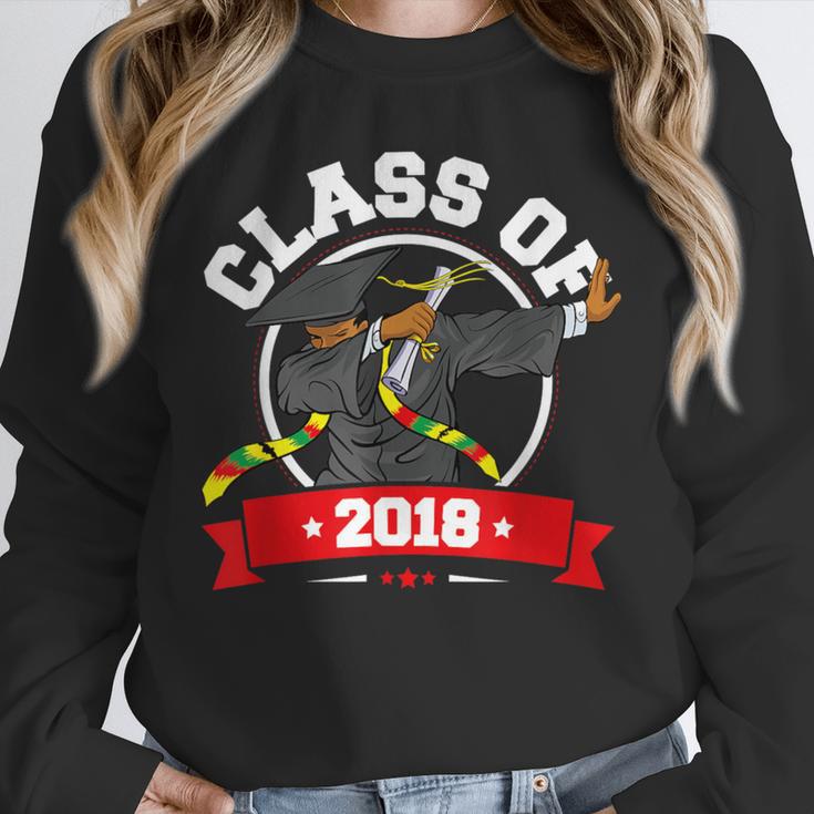 Dabbing Graduation Class Of 2018 TShirt History Month Unisex Sweatshirt