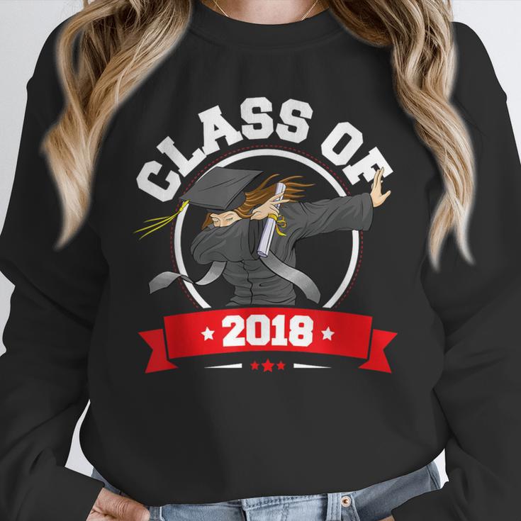 Dabbing Graduation Class Of 2018 Women Unisex Sweatshirt