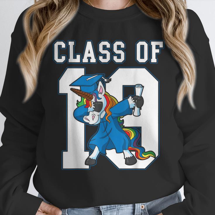 Dabbing Graduation Class Of 2019 Unicorn Shirt Unisex Sweatshirt
