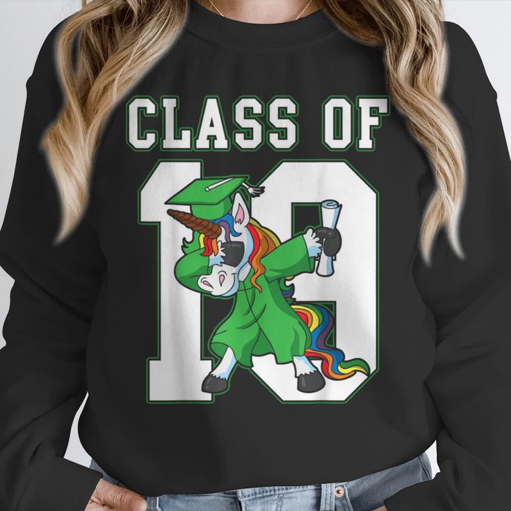 Dabbing Graduation Class Of 2019 Dabbing Unicorn Tee Unisex Sweatshirt