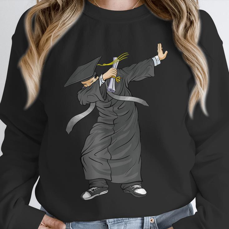 Dabbing Graduation Class Of 2024 Men Graduation Unisex Sweatshirt