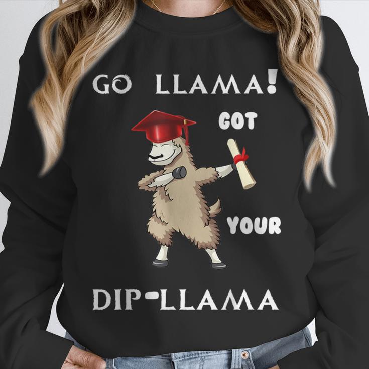 The Dabbing Llama Graduation Class Of 2018 T-Shirt Unisex Sweatshirt