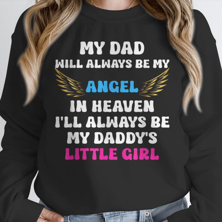 My Dad My Angel In Heaven In Loving Memory Of My Dad Unisex Sweatshirt