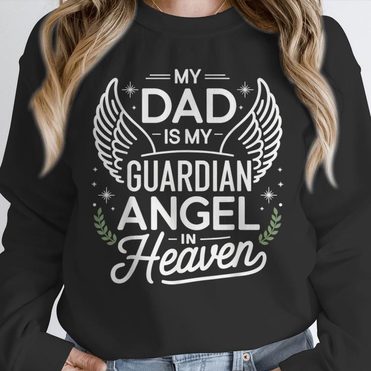 My Dad Father Is My Guardian Angel In Heaven Memory Memorial Unisex Sweatshirt My Dad Father Is My Guardian Angel In Heaven Memory Memorial Unisex Sweatshirt