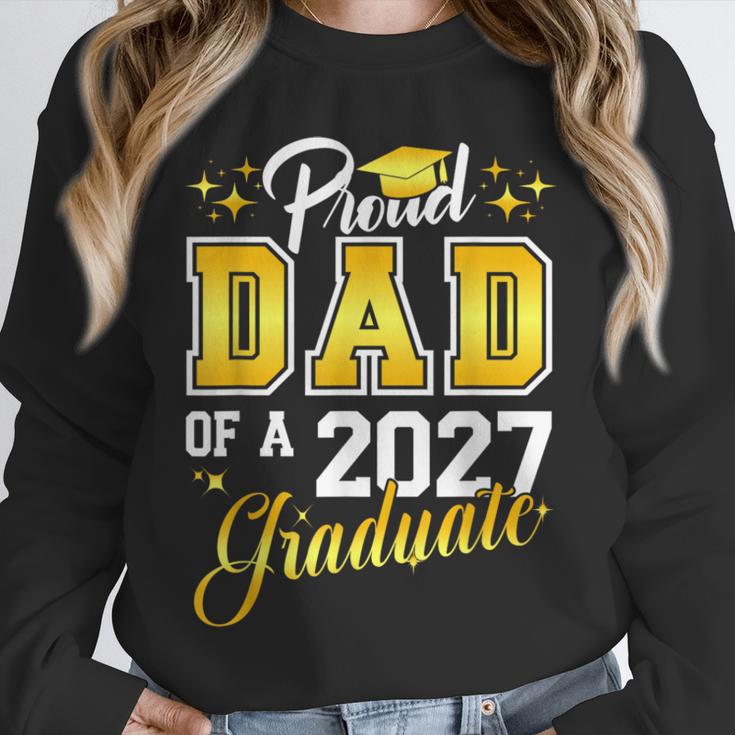 Dad Graduation Senior 2027 Proud Dad Of a 2027 Graduate Unisex Sweatshirt