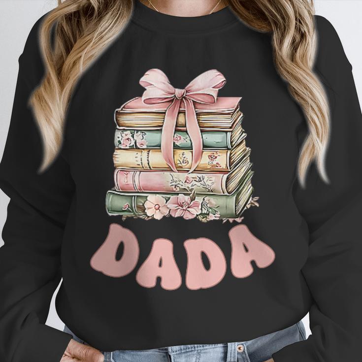 Dada Book First Chapter Birthday Family Matching Party Unisex Sweatshirt