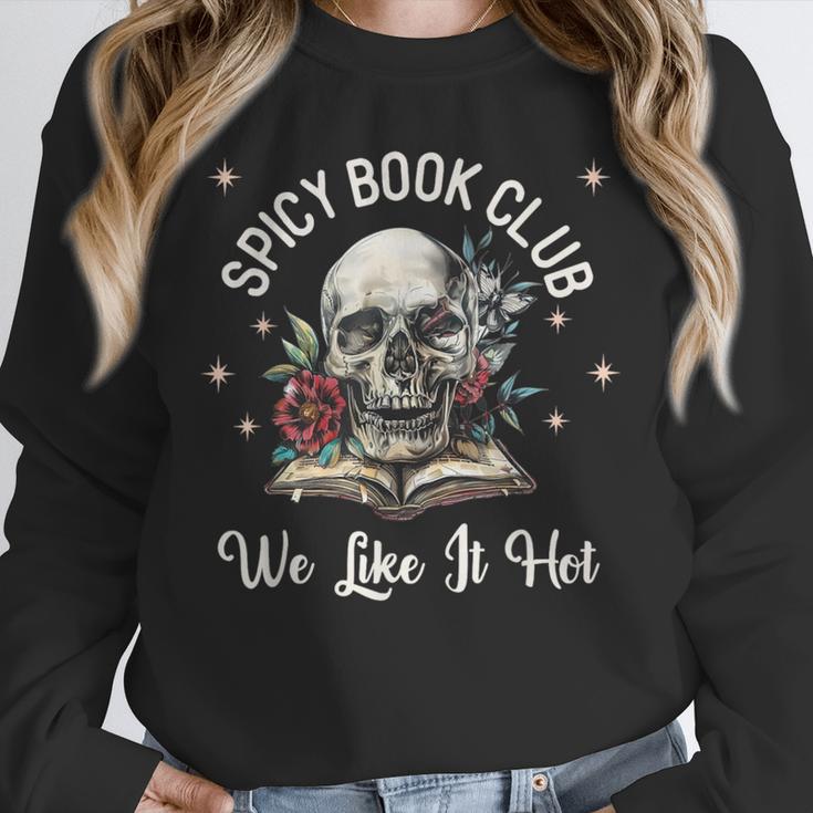 Dark Romance Lover Spicy Book Club Bookish Merch Morally Unisex Sweatshirt