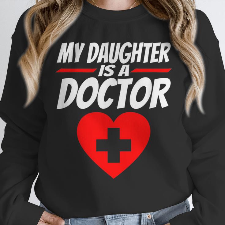 My Daughter Is A Doctor Shirt Proud Parents Graduation Unisex Sweatshirt