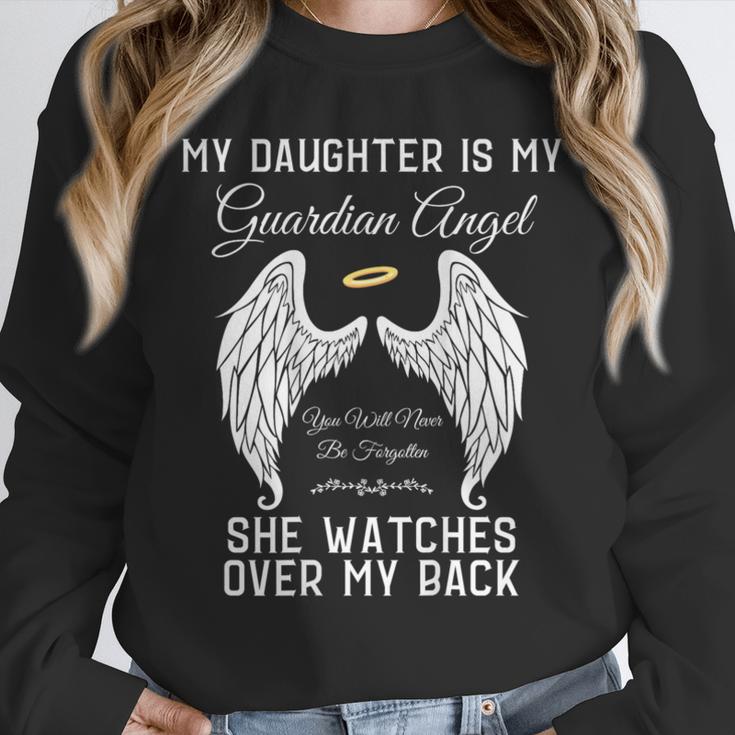 My Daughter Is My Guardian Angel In Heaven Memorial Memory Unisex Sweatshirt My Daughter Is My Guardian Angel In Heaven Memorial Memory Unisex Sweatshirt