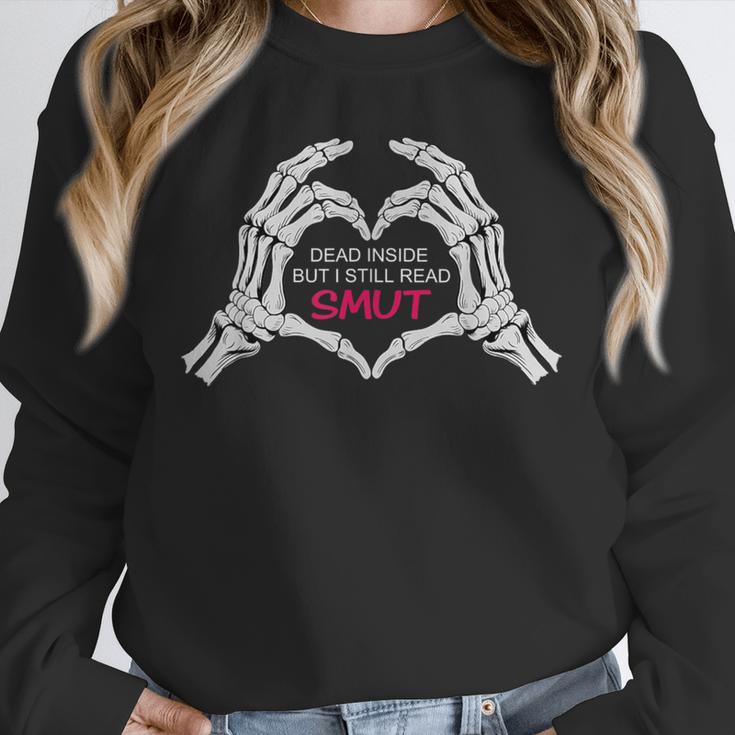 Dead Inside But I Still Read Romance Smut Book Lovers Unisex Sweatshirt