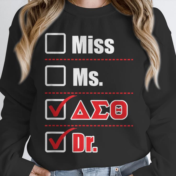 Delta Sigma Theta Sorority Delta Doctor Graduation Unisex Sweatshirt