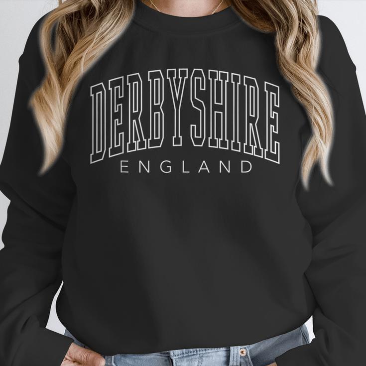 Derbyshire England Literature Barely Tolerable Book Quote Unisex Sweatshirt