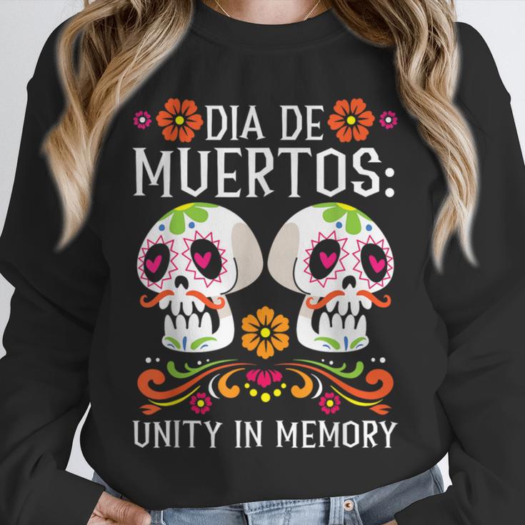 Dia De Los Muertos Unity In Memory Unisex Sweatshirt