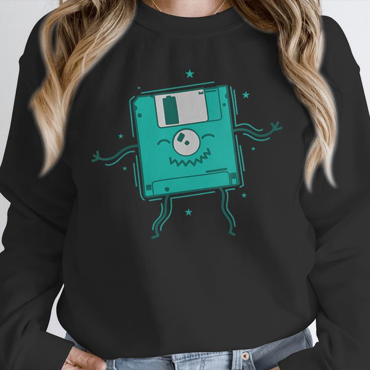 Diskette Dances Retrospec Memory Module Data Carrier Unisex Sweatshirt Diskette Dances Retrospec Memory Module Data Carrier Unisex Sweatshirt