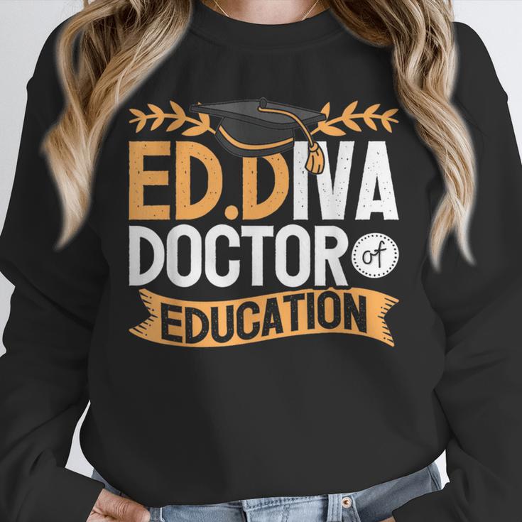 Doctor Of Education EdD Graduation ED Diva Unisex Sweatshirt