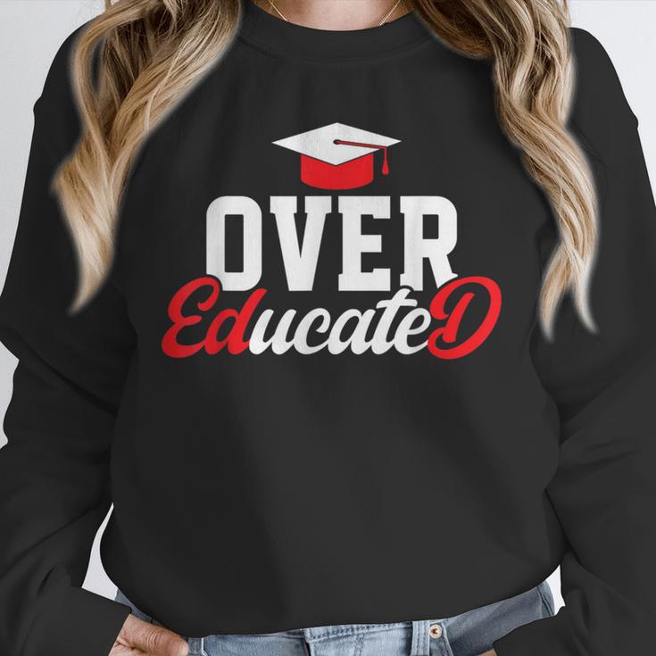 Doctor Of Education Over Educated EdD Doctorate Graduation Unisex Sweatshirt