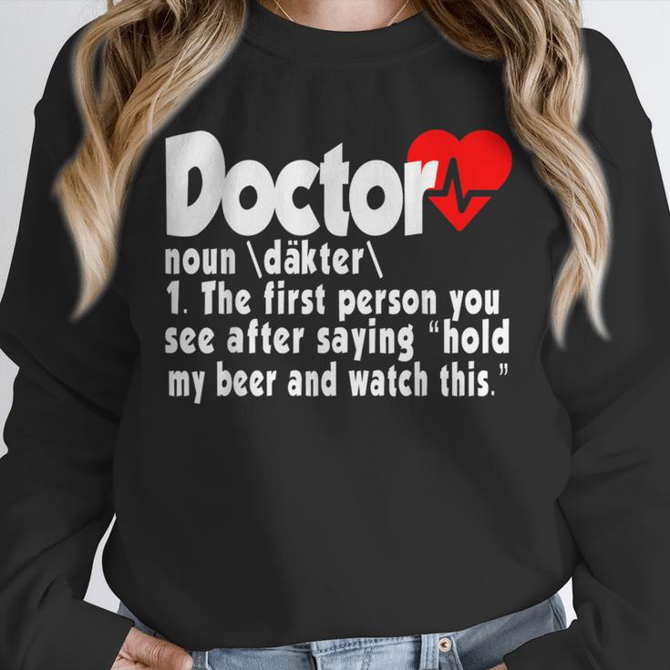 Doctor For Medical Med Student Graduation Unisex Sweatshirt