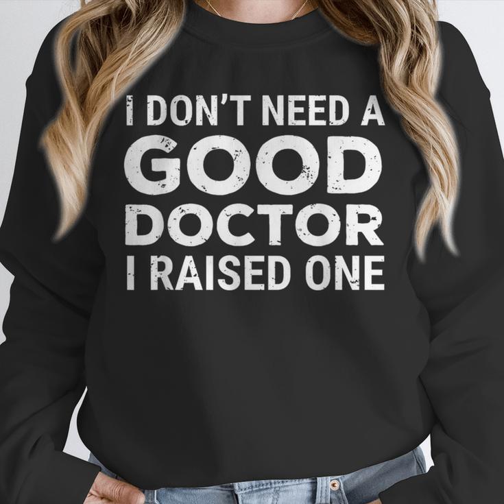 Doctor Parent Dad Mom Med School Graduation Unisex Sweatshirt