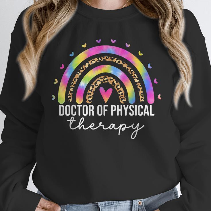 Doctor Of Physical Therapy Therapist DPT Graduation Rainbow Unisex Sweatshirt