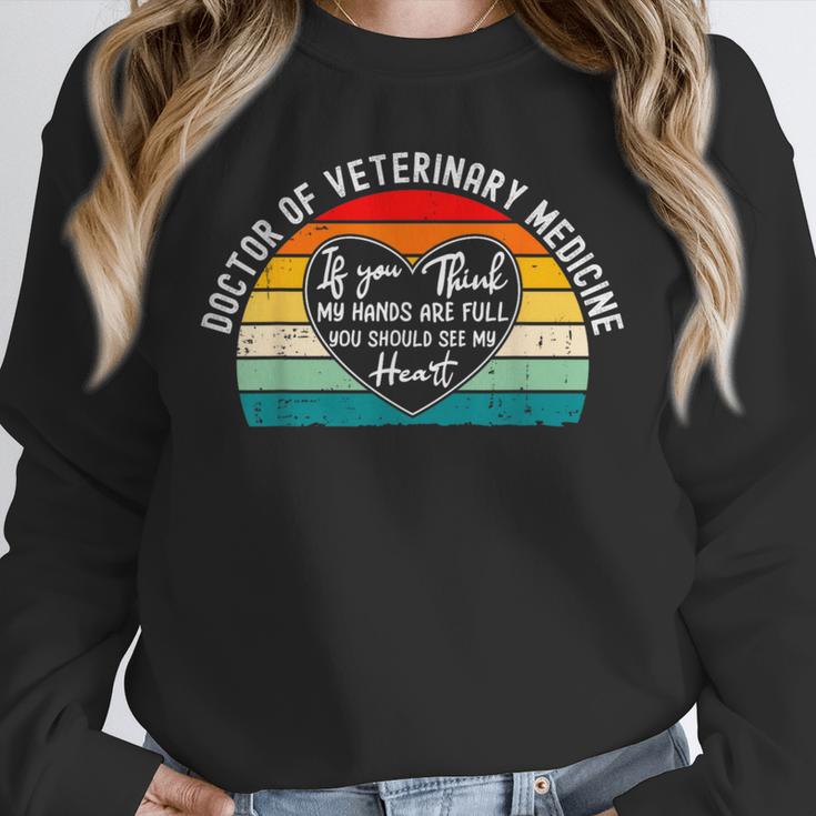 Doctor Of Veterinary Medicine DVM Graduation Appreciation Unisex Sweatshirt