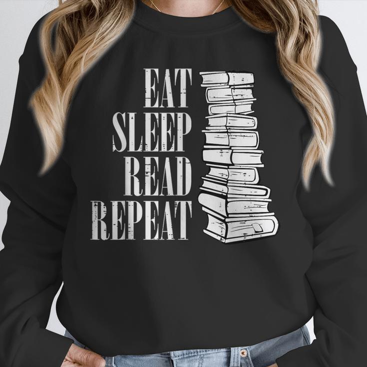 Eat Sleep Read Repeat Reading Book Librarian Men Women Kids Unisex Sweatshirt Eat Sleep Read Repeat Reading Book Librarian Men Women Kids Unisex Sweatshirt