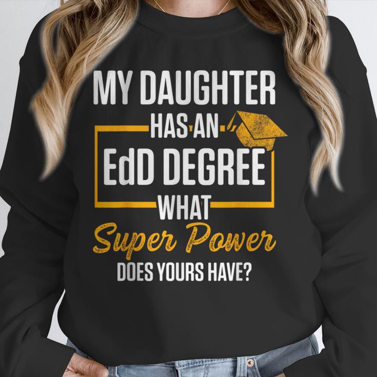 EdD Doctor Of Education Daughter Doctorate Graduation Unisex Sweatshirt