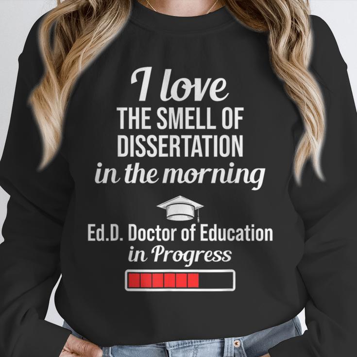 EdD Doctor Of Education Dissertation Doctorate Graduation Unisex Sweatshirt