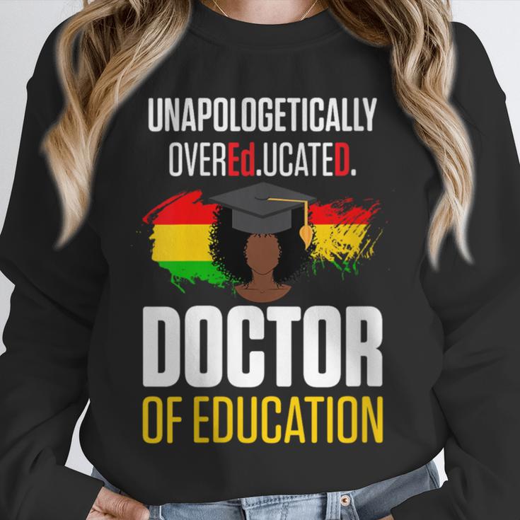 EdD Doctor Of Education Educated Doctorate Graduation Unisex Sweatshirt