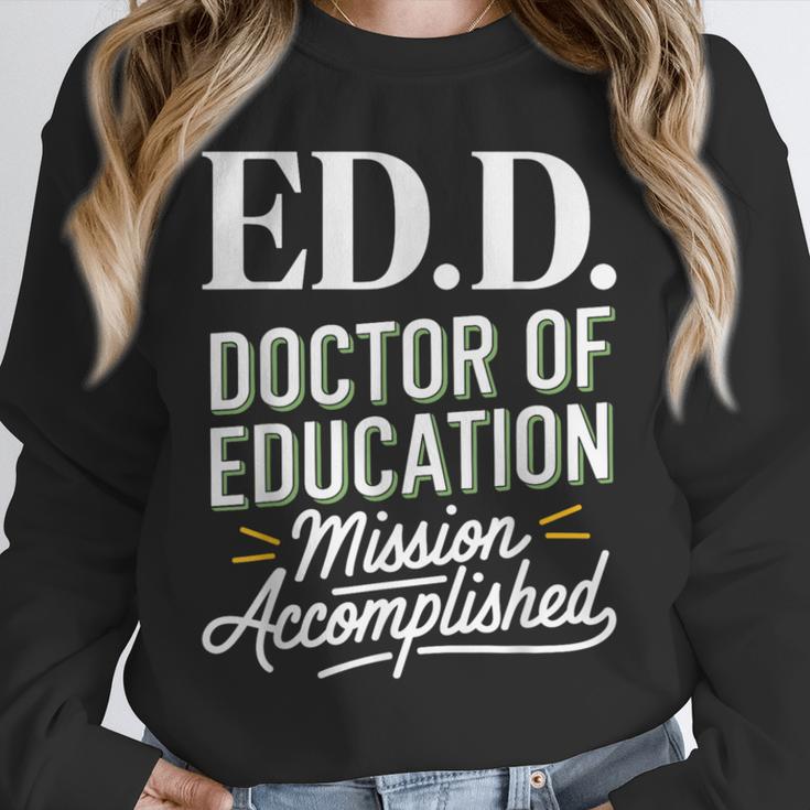 EdD Doctor Of Education Graduation For Doctoral Degree Unisex Sweatshirt