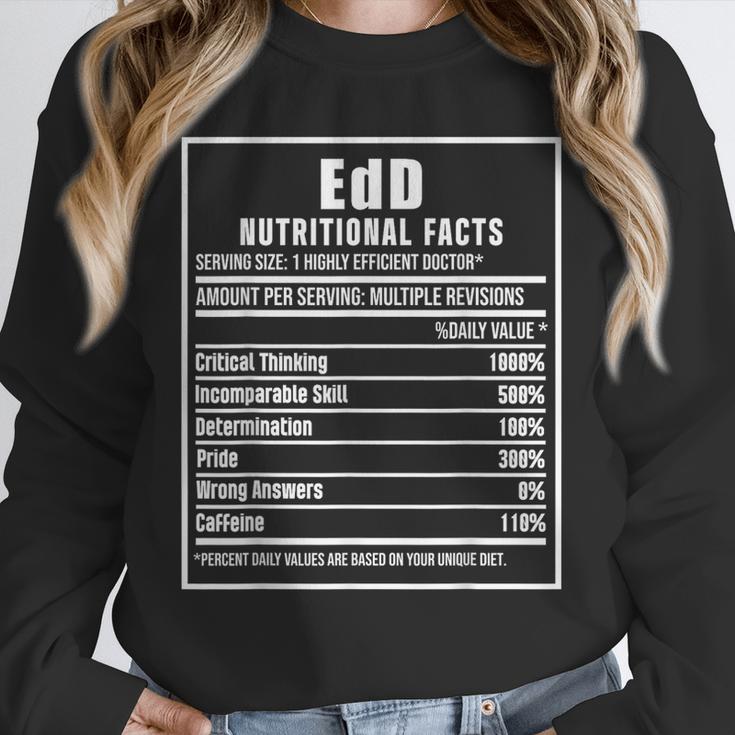 EdD Doctor Of Education Nutrition Doctorate Graduation Unisex Sweatshirt