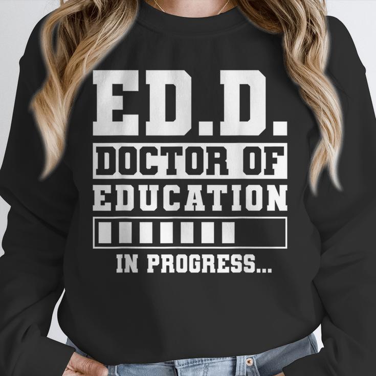 EdD Doctor Of Education In Progress EdD Graduation Unisex Sweatshirt