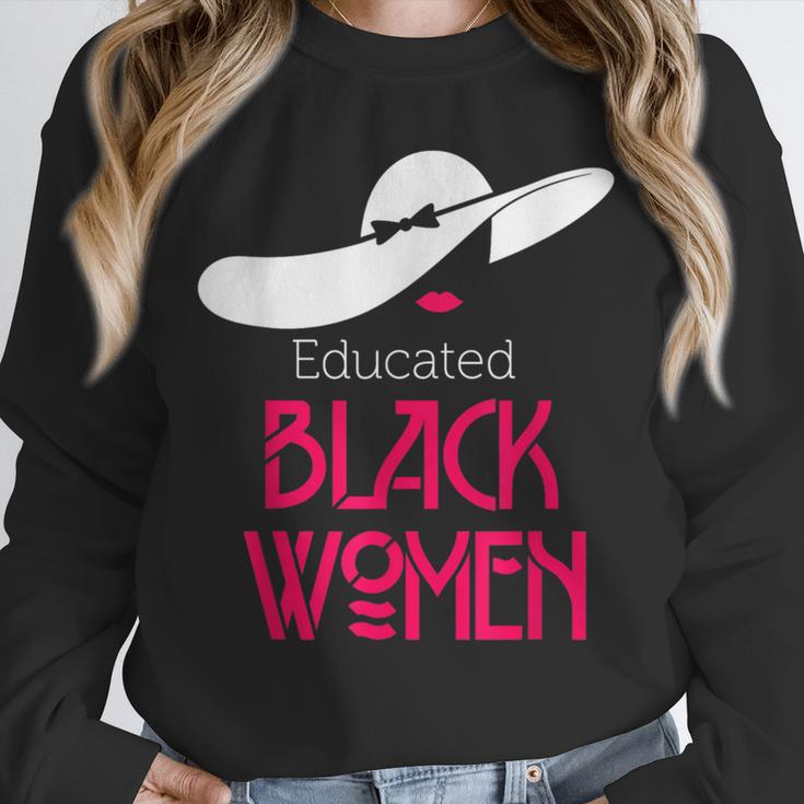 Educated Women Graduation Shirt Unisex Sweatshirt