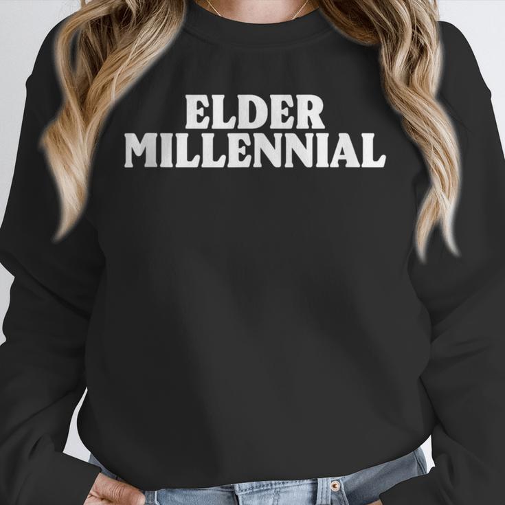 Elder Millennial Retro 90s Nostalgia Unisex Sweatshirt Elder Millennial Retro 90s Nostalgia Unisex Sweatshirt