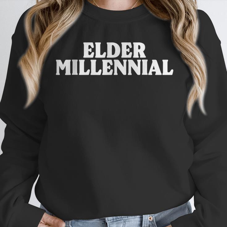 Elder Millennial Retro 90s Nostalgia Unisex Sweatshirt Elder Millennial Retro 90s Nostalgia Unisex Sweatshirt