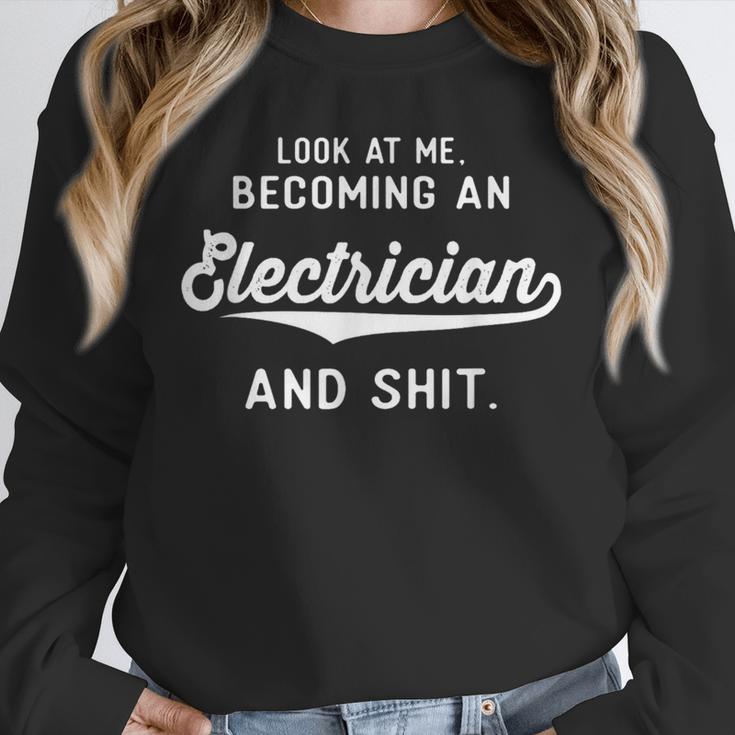 Electrician Graduation Men Women Electrical Unisex Sweatshirt