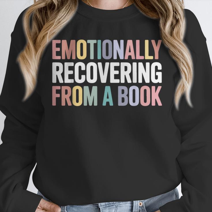 Emotionally Recovering From a Book Reading Librarian Unisex Sweatshirt Emotionally Recovering From a Book Reading Librarian Unisex Sweatshirt