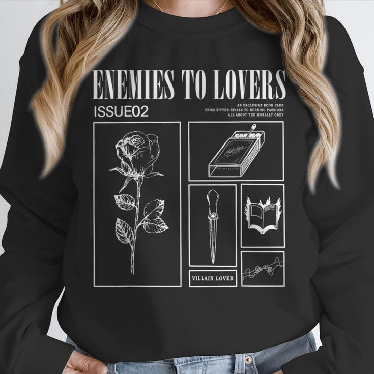 Enemies To Lovers Morally Grey Book Lover Romantasy Bookish Unisex Sweatshirt Enemies To Lovers Morally Grey Book Lover Romantasy Bookish Unisex Sweatshirt