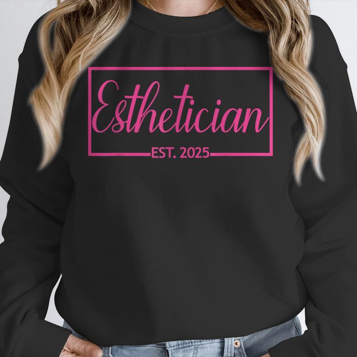Esthetician Est 2025 Skin Care Specialist Graduation Unisex Sweatshirt