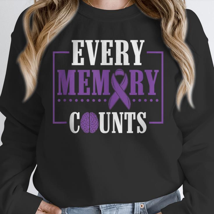 Every Memory Counts Alzheimer's Awareness Dementia Unisex Sweatshirt Every Memory Counts Alzheimer's Awareness Dementia Unisex Sweatshirt