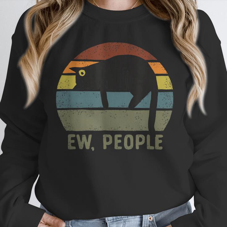 Ew People Cat Lazy Introvert Anti Social Unisex Sweatshirt Ew People Cat Lazy Introvert Anti Social Unisex Sweatshirt