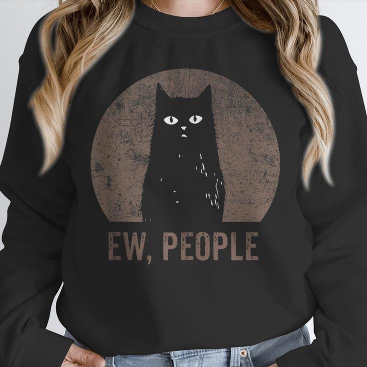 Ew People Introvert Cat Meow Cat Lover Men Women Kids Unisex Sweatshirt Ew People Introvert Cat Meow Cat Lover Men Women Kids Unisex Sweatshirt